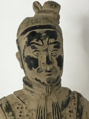 Resin Asian Soldier Sculpture