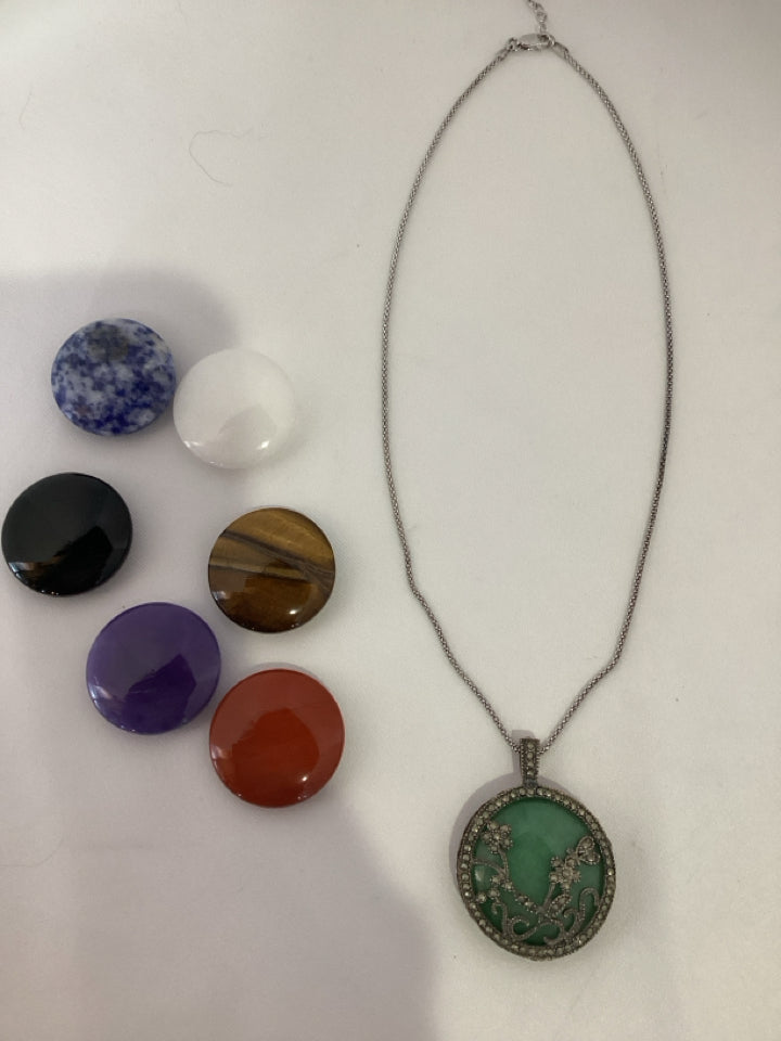 Multi-Color Round Necklace