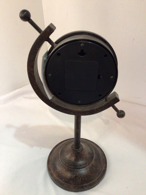 Table Top Bronze Metal Clock