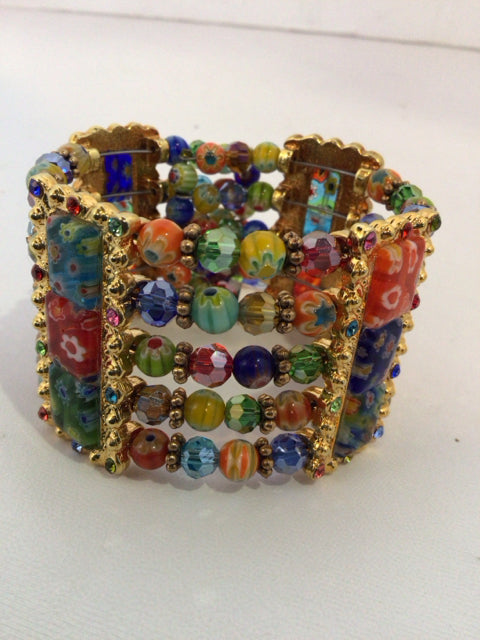 Multi-Color Beads Bracelet
