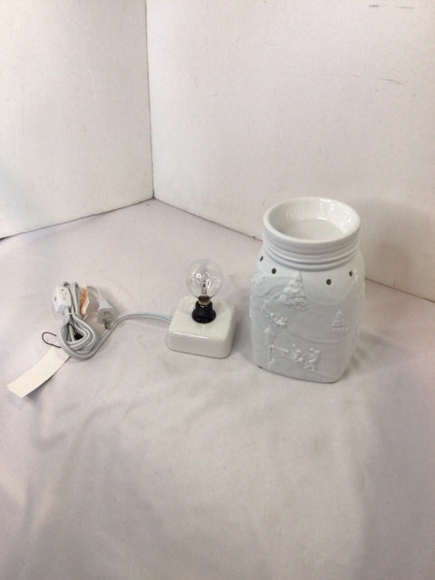 Christmas White Ceramic Light up Holiday Item