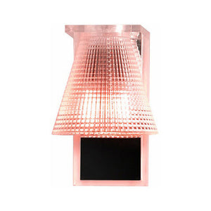 5PCZ3YNT Kartell Glass Sconce Pink Light Fixture