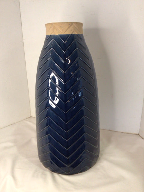 Blue Ceramic Vase