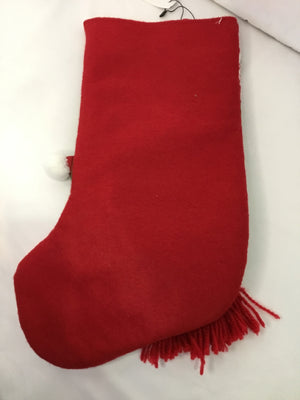 Christmas Multi-Color Felt Stocking Holiday Item
