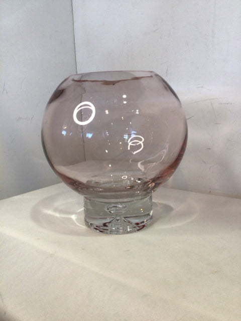 Pink Glass Vase