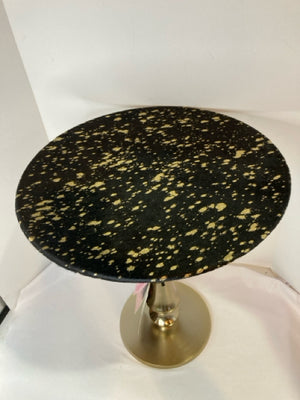 Havenly Modern Goathide Black/Gold Table CJAF5GZG