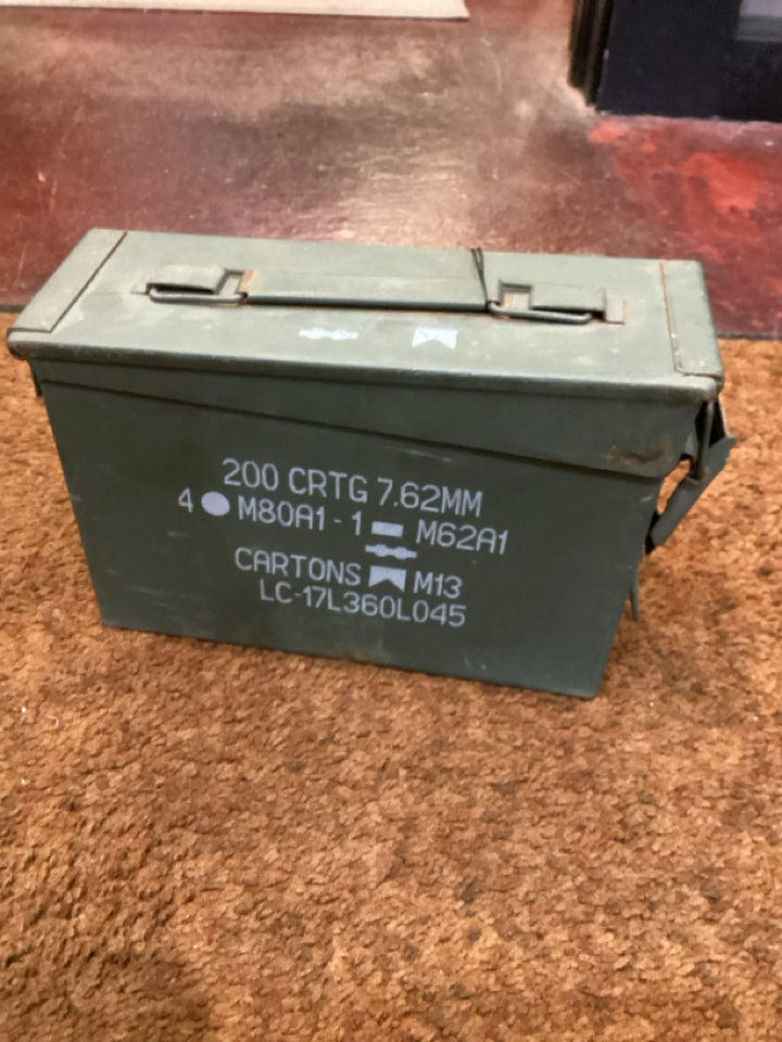 Military Metal Green Box