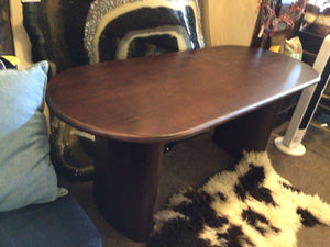 Lulu & Georgia Modern Oval Brown Table 3XD7UQGF