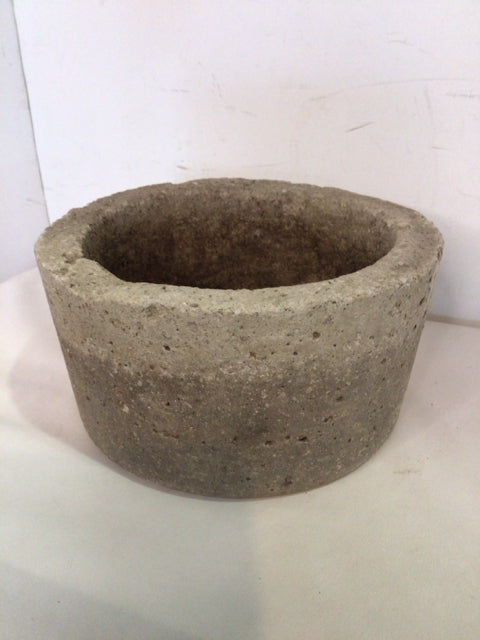 Gray Cement Planter