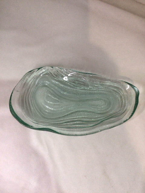 Green Glass Bowl