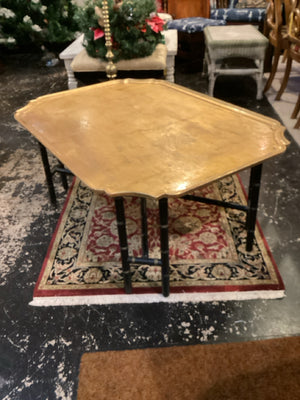 Formal Wood Gold Table