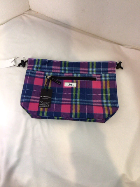 Scout Polyester Blue/Pink Make-up Bag