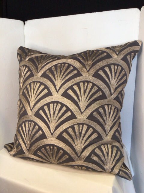 Gray Cotton Pillow