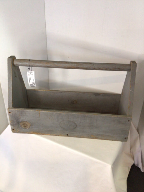 Vintage Wood Tool Gray Box