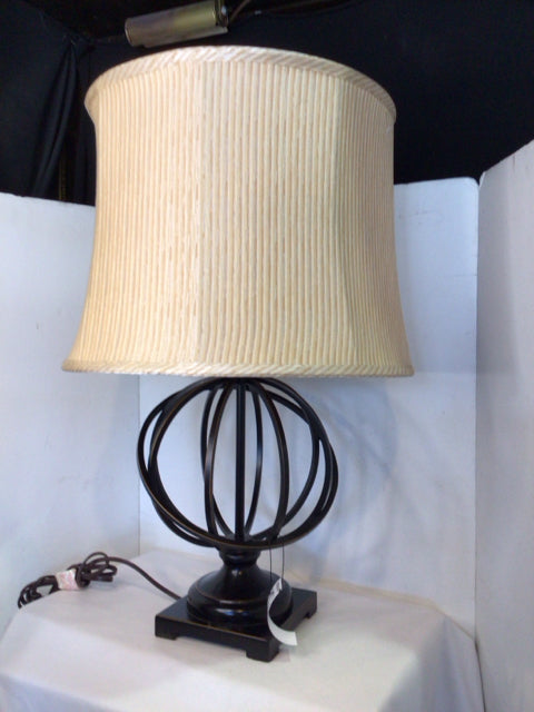 Brown Metal Lamp