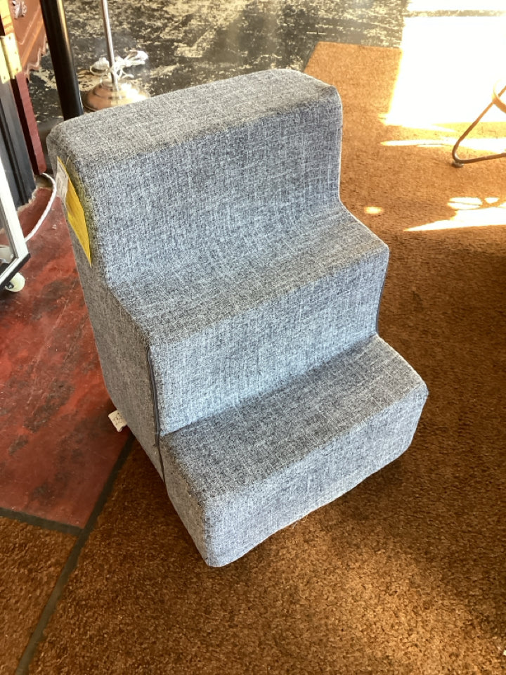 Stairway Gray Fabric Dog Accessories