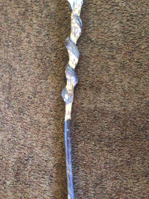Rustic Brown Twisted Broom