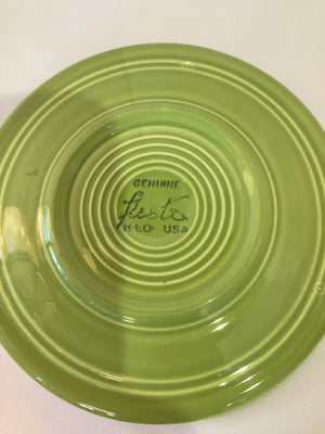 Fiestaware Vintage Set of 6 Multi Ceramic Bread Plate Set