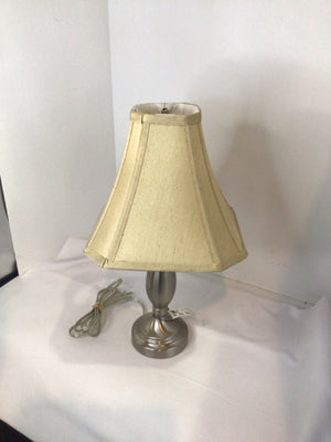 Silver Metal Lamp