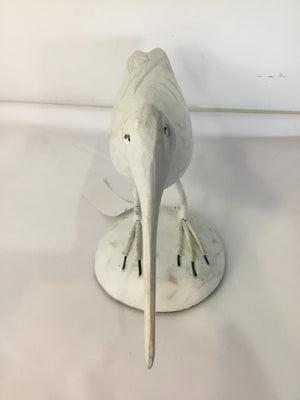 White Resin Seagulls Figurine