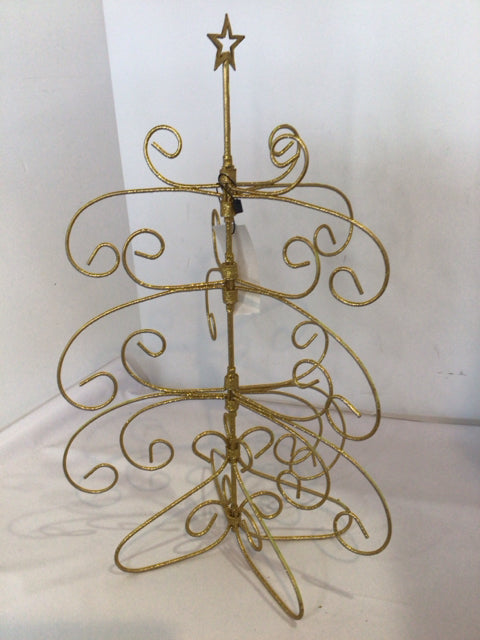 Ornament Hanger Gold Metal Christmas Tree Holiday Item