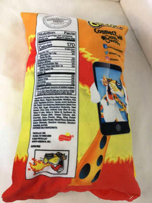 Orange Cheetah Pillow