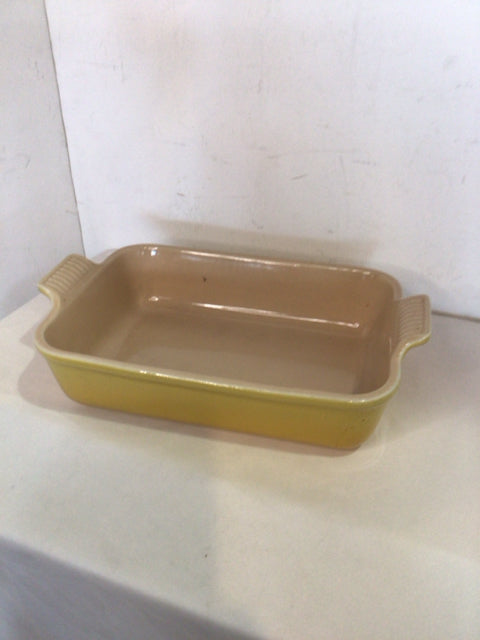 Le Creuset Yellow Casseroles Baking Dish