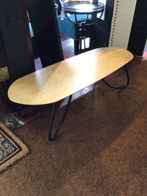 IKEA Modern Wood Coffee Light Wood Table