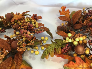 Pair Autumn Wreath