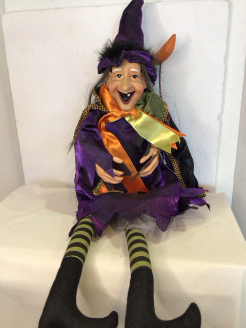 Halloween Fabric Witch Holiday Item