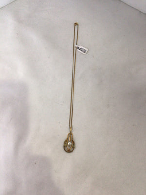 Gold Pearl Necklace