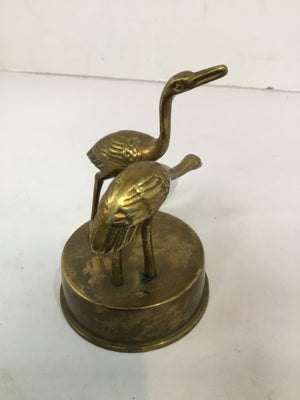 Brass Birds Figurine