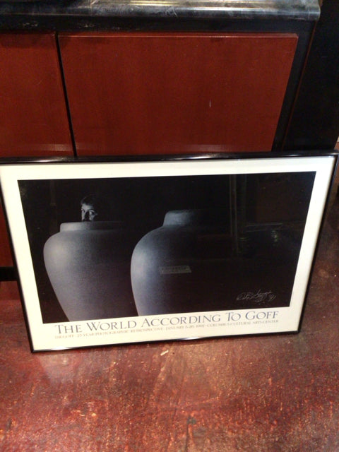 Poster White/Black Framed Art