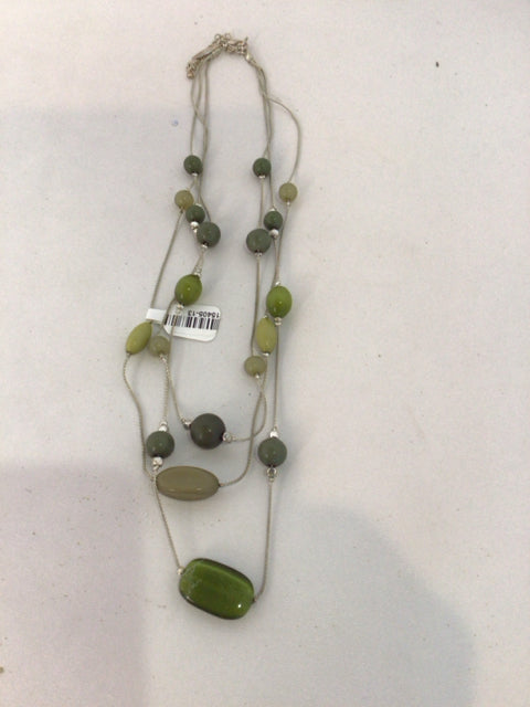 Green Beads Necklace