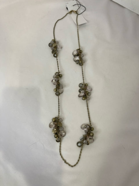 Purple Beaded Necklace