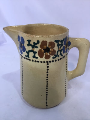 Cream Ceramic Pitcher