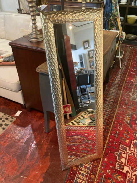 Gold Hammered Mirror