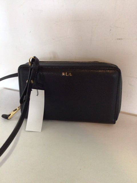 Ralph Lauren Leather Black CrossBody Purse