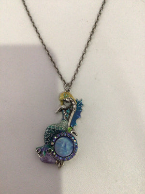 Kirk's Folly Blue Face Necklace