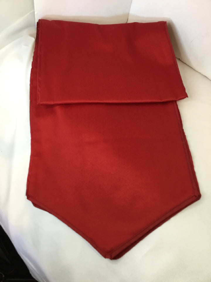 Table Runner Red Sateen Holiday Item