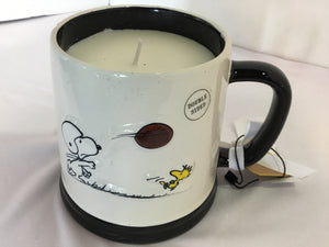 Rae Dunn Black/White Ceramic Candle