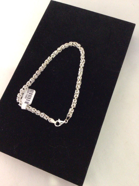 Silver Chains Bracelet