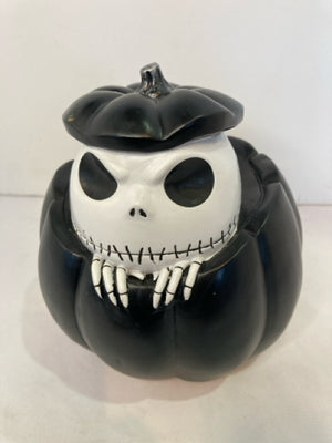 Disney Halloween Black/White Pumpkin Skull Holiday Item
