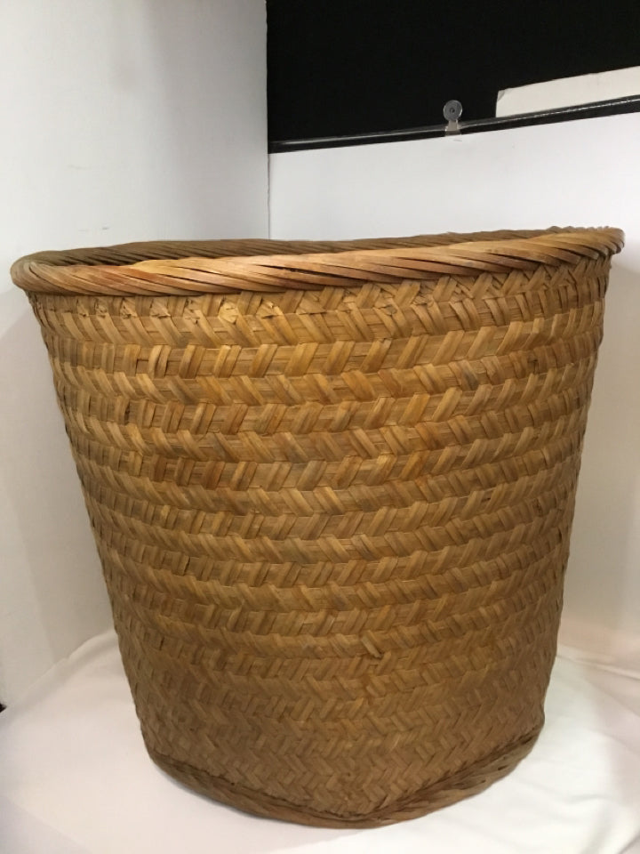 Vintage Oversized Hand Made Basket