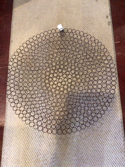 Metal Round Rust Wall Decoration Art