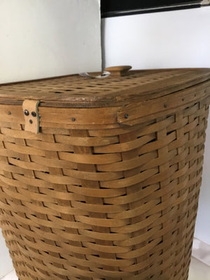 Longaberger Hamper Natural As Is Basket