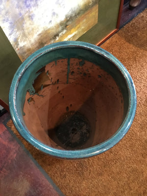 Vase Teal Terracotta Planter