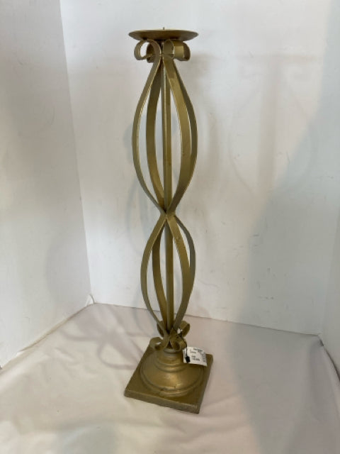 Gold Metal Candle Stick