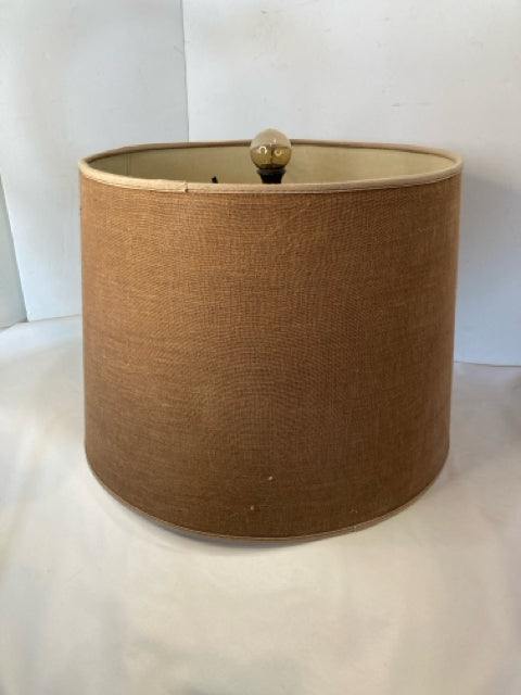 Brown Linen Lamp Shade