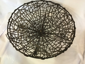 Brown Grapevine Fruit Basket